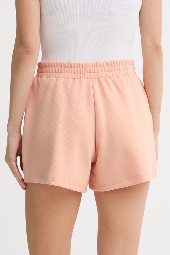 Oblečenie Guess teplákové šortky dámske CLARA V6GD08.K3004 oranžová