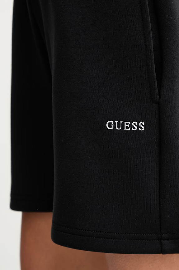 Guess Šortky dámske NAT čierna V6GD13.K3087