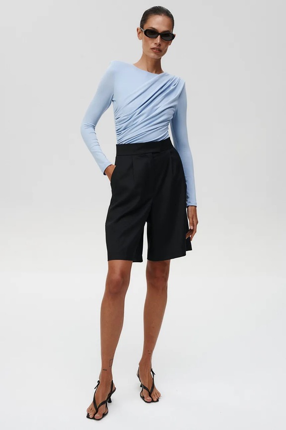Undress Code gyapjú rövidnadrág Atacama Shorts fekete 1234UC