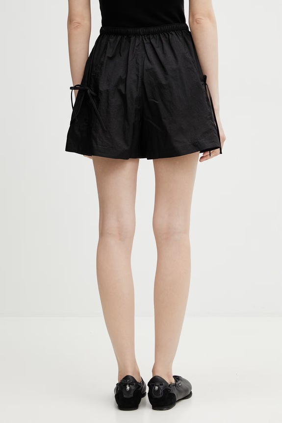 Îmbrăcăminte Y-3 W MESH SHORTS pantaloni scurți pentru femei KF1114 negru