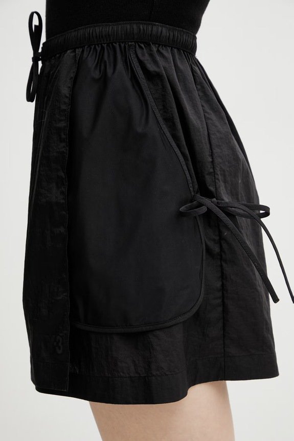 Y-3 W MESH SHORTS pantaloni scurți pentru femei negru KF1114