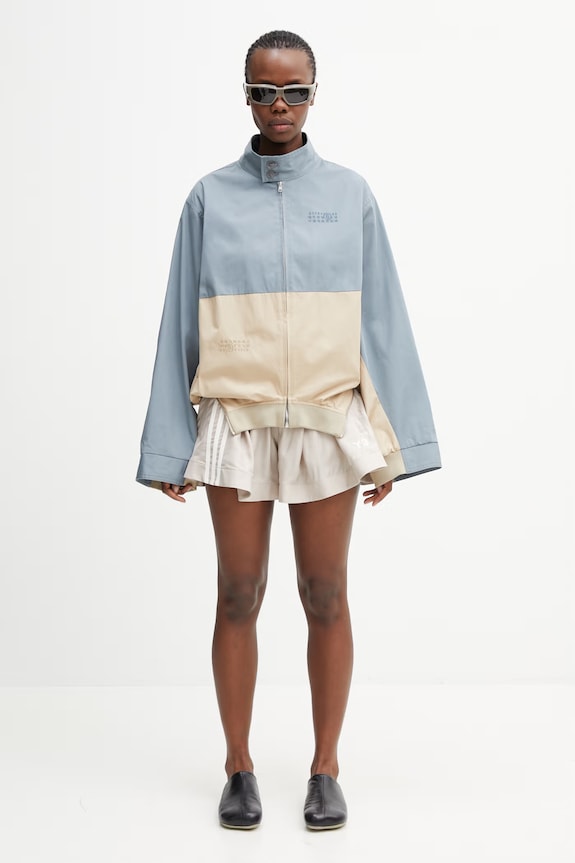 Y-3 W TENNIS SHORTS dámské šortky z viskózy KQ9731 béžová