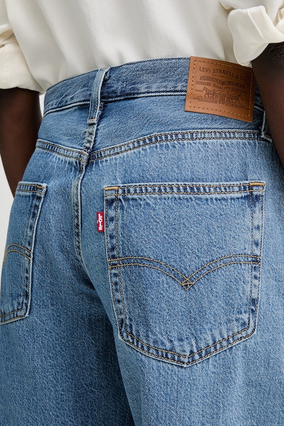 Τζιν σορτς Levi's BAGGY DAD JORT μπλε 000MJ.0016