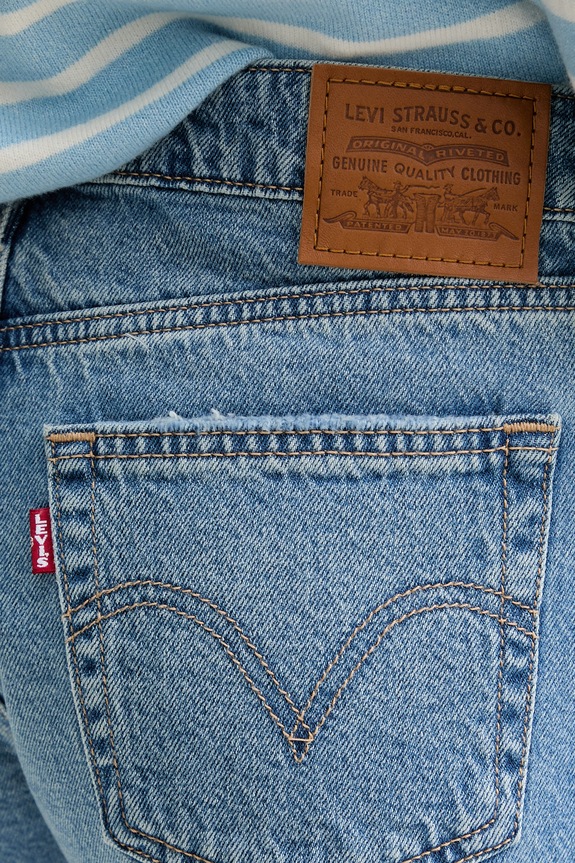 Levi's pantaloncini LOW LOOSE blu 005DR