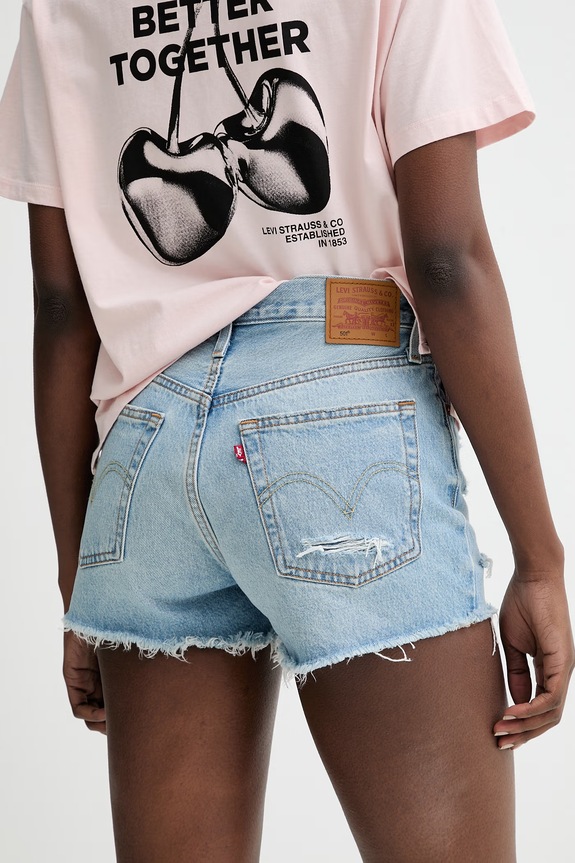 Ρούχα Τζιν σορτς Levi's 501® ORIGINAL 56327.0552 μπλε