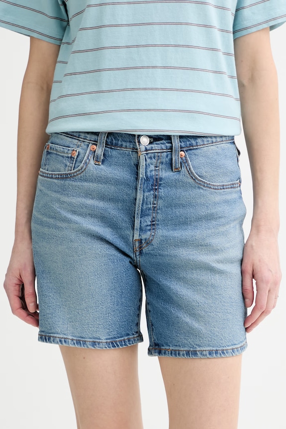 Τζιν σορτς Levi's 501® MID THIGH τζιν μπλε A9296