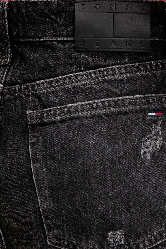 Tommy Jeans szorty damskie jeansowe czarny DW0DW22687