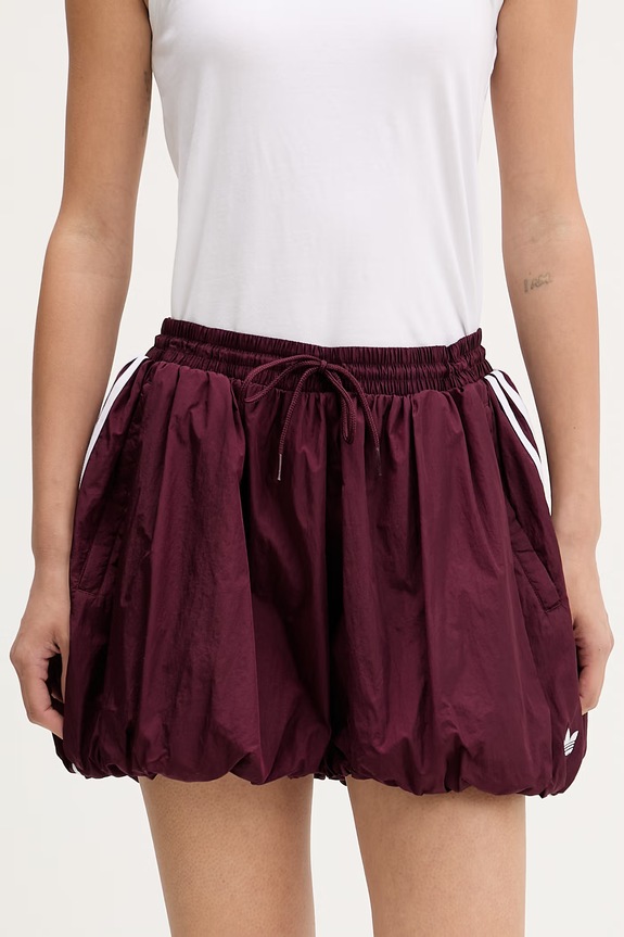 adidas Originals Σορτς γυναικεία μπορντό KY5068