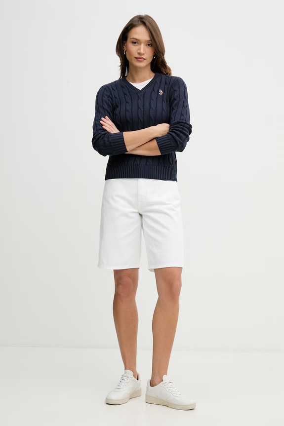 Τζιν σορτς Dkny DJ5S8053 λευκό SS26