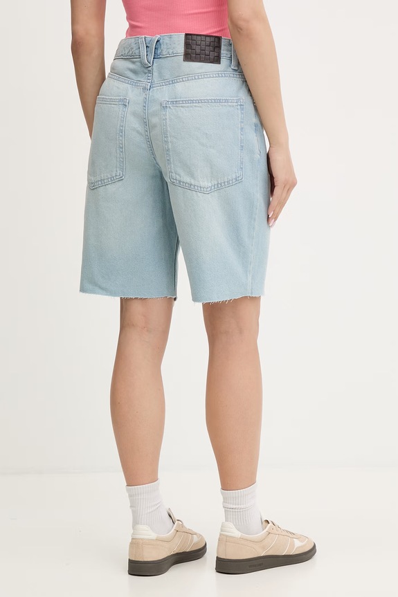 Îmbrăcăminte Vans pantaloni scurți pentru femei, din denim VN000MBJTTJ1 albastru