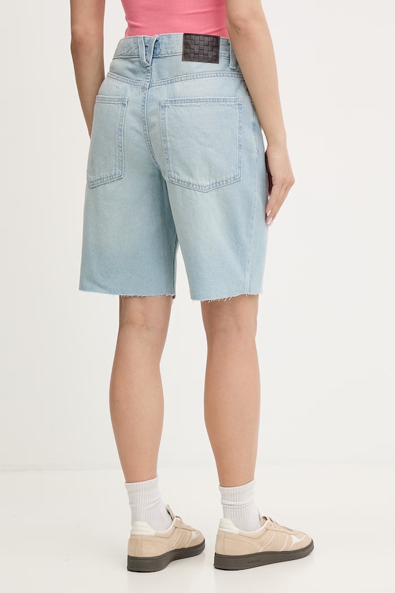Îmbrăcăminte Vans pantaloni scurți pentru femei, din denim VN000MBJTTJ1 albastru
