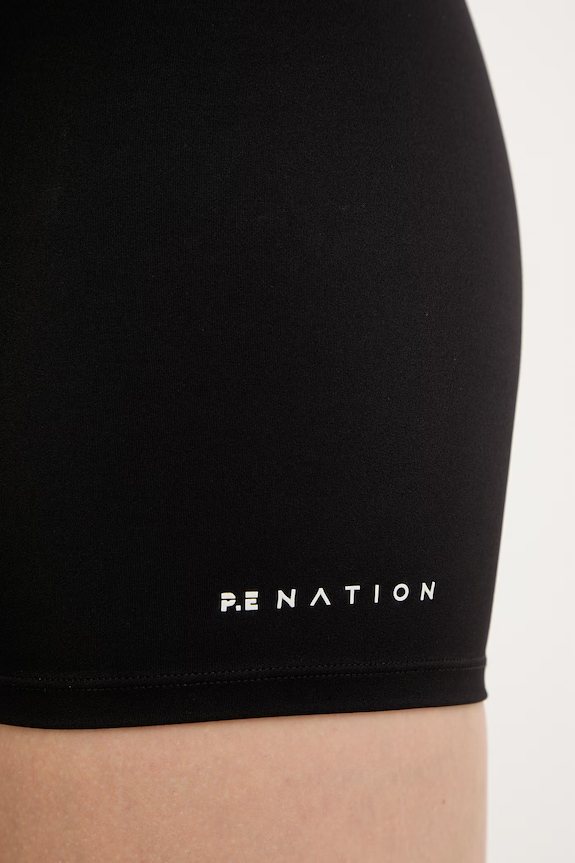Îmbrăcăminte P.E Nation pantaloni scurți de antrenament Status 244S226 negru
