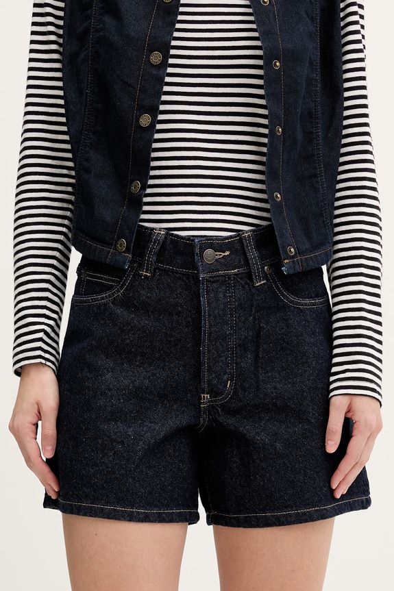 Dickies Σορτς γυναικεία ντένιμ σκούρο μπλε DK0A88QVRIN1