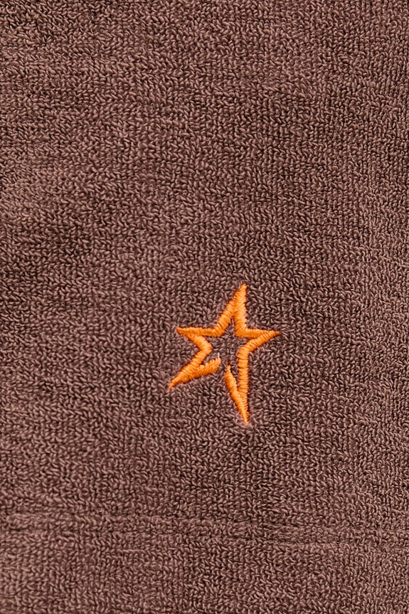 Perfect Moment pantaloni scurți de trening pentru femei, din bumbac Terry maro W3001375