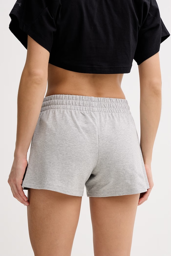 Ρούχα Under Armour Σορτς επίσημα γυναικεία από βαμβάκι με ελαστάν Terry 6011022 γκρί