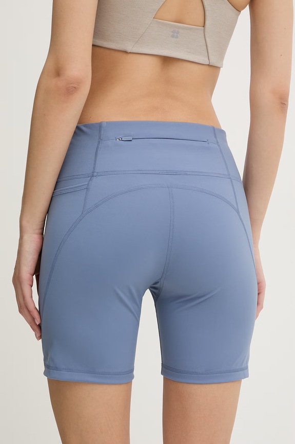 Odjeća Sweaty Betty sportske kratke hlače za žene Power SB4822PR plava