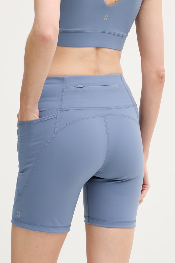 Oblečenie Sweaty Betty športové šortky dámske Power SB4822PR modrá