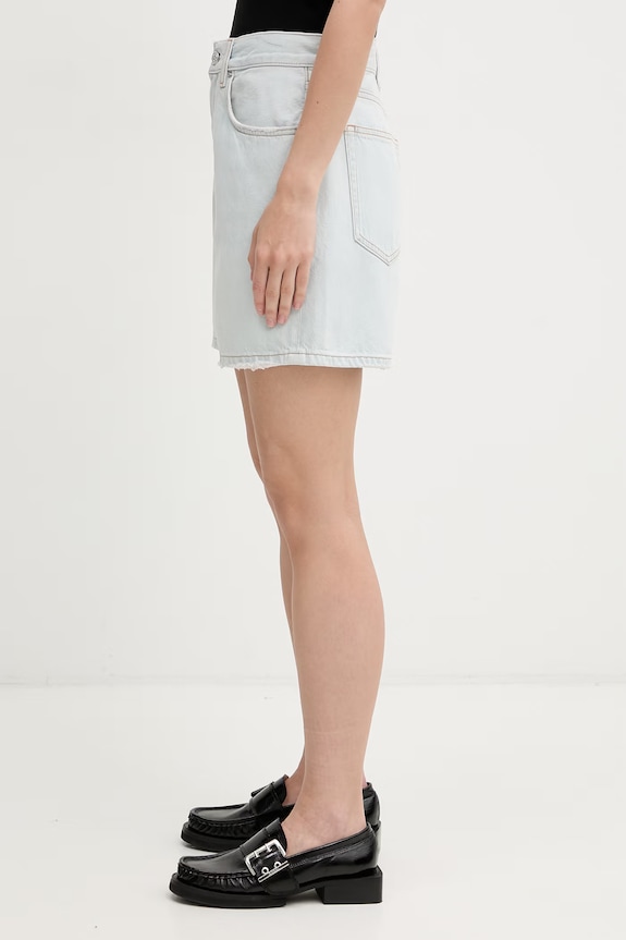 Anine Bing DELANEY SHORT - LUCID BLUE kratke hlače traper za žene A.05.12436.WHD64 plava SS26