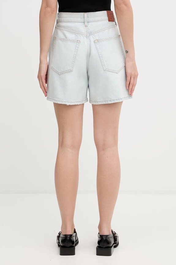 Odjeća Anine Bing DELANEY SHORT - LUCID BLUE kratke hlače traper za žene A.05.12436.WHD64 plava