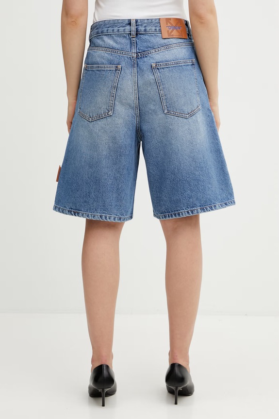 Îmbrăcăminte Off-White Royal Patch Denim bermude denim pentru femei 2YC01CS26DEN001 albastru