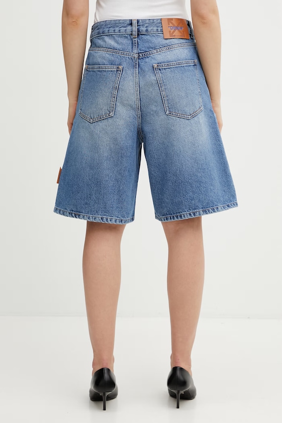 Îmbrăcăminte Off-White Royal Patch Denim bermude denim pentru femei 2YC01CS26DEN001 albastru