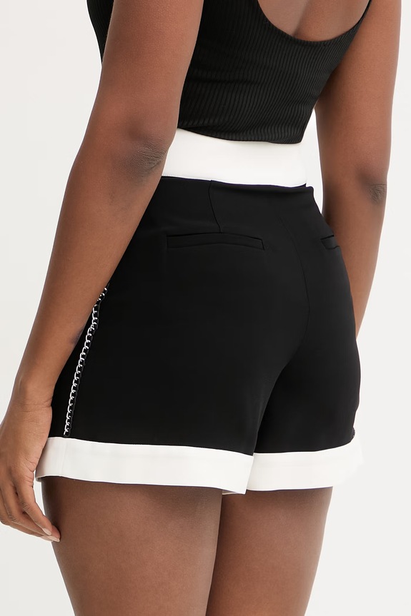 Odzież Karl Lagerfeld szorty damskie B2W10001 czarny