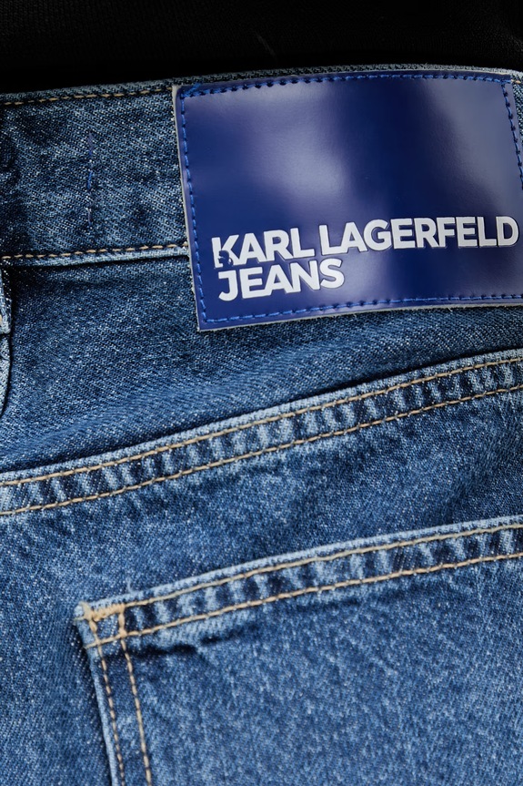 Džínové šortky Karl Lagerfeld Jeans modrá B2W10067