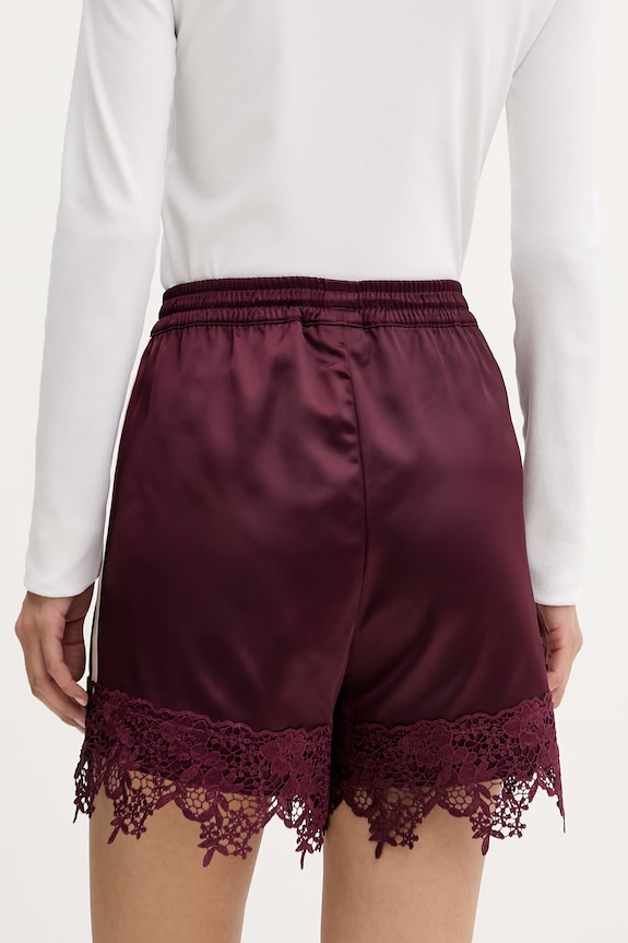 Odjeća adidas Originals kratke hlače za žene Firebird LD1810 bordo