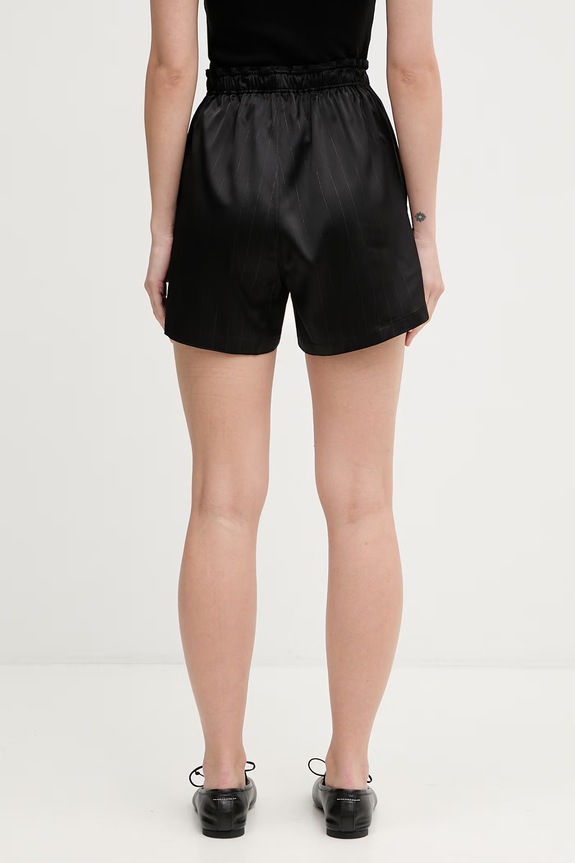 Odzież Martine Rose French Knickers szorty damskie 833WS37001 czarny
