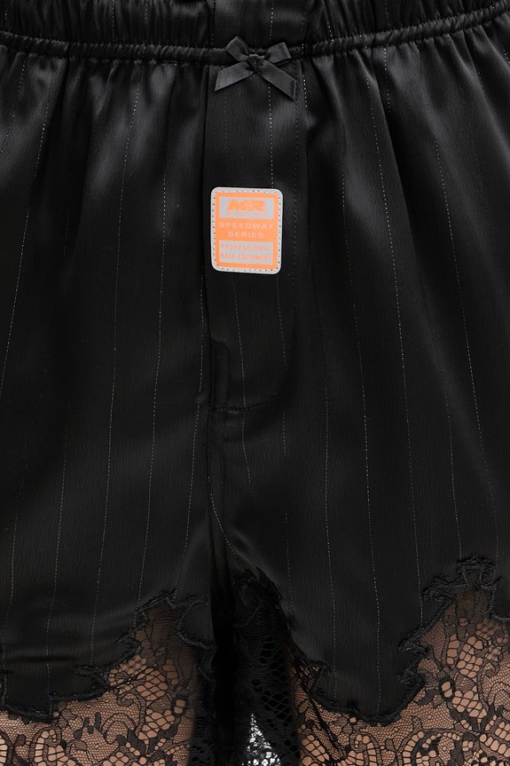 Martine Rose French Knickers szorty damskie czarny 833WS37001