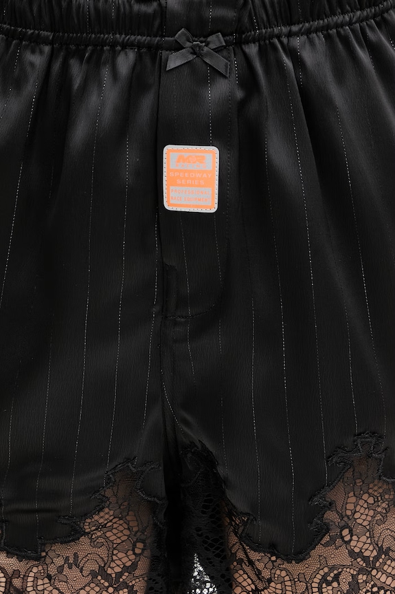 Martine Rose French Knickers szorty damskie czarny 833WS37001