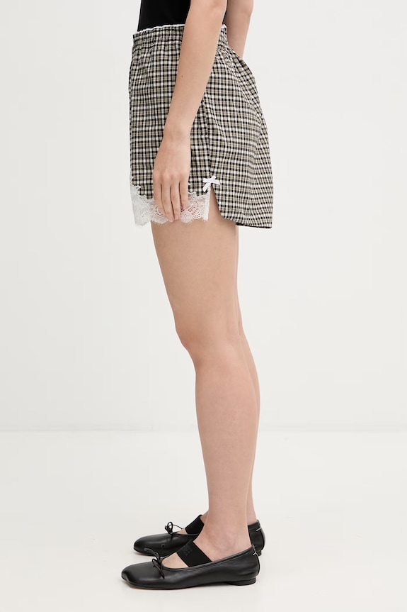 Martine Rose French Knickers szorty damskie 833WS41064 czarny SS26