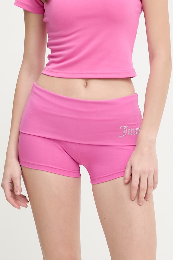 Juicy Couture Rövidnadrág női SHORTS rózsaszín JCWHS126307