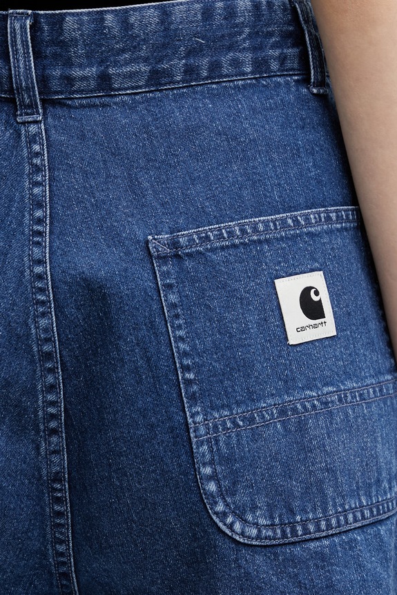 Carhartt WIP W' Lova Short szorty jeansowe damskie niebieski I036286.106