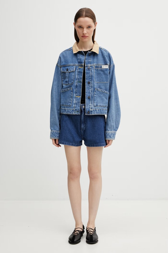 Carhartt WIP W' Lova Short szorty jeansowe damskie I036286.106 niebieski