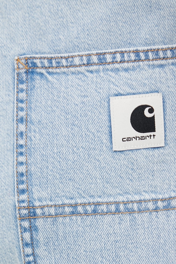 Carhartt WIP W' Lova Short pantaloni scurți din denim pentru femei albastru I036286.112