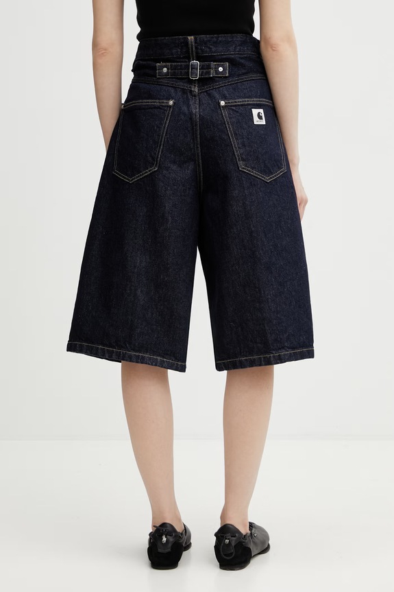 Îmbrăcăminte Carhartt WIP W' Belmont Short pantaloni scurți denim pentru bărbați I036598.102 bleumarin