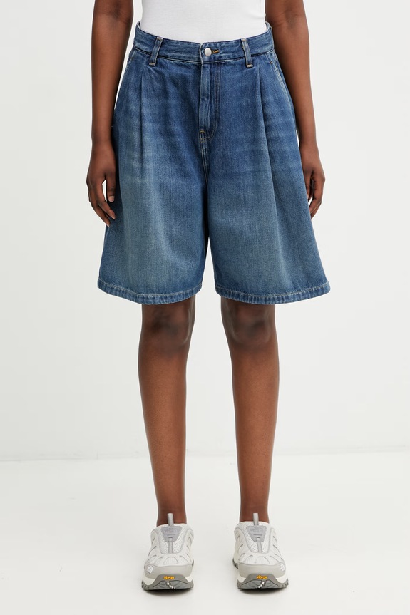 Carhartt WIP W' Alta Short szorty jeansowe damskie niebieski I033345.014L