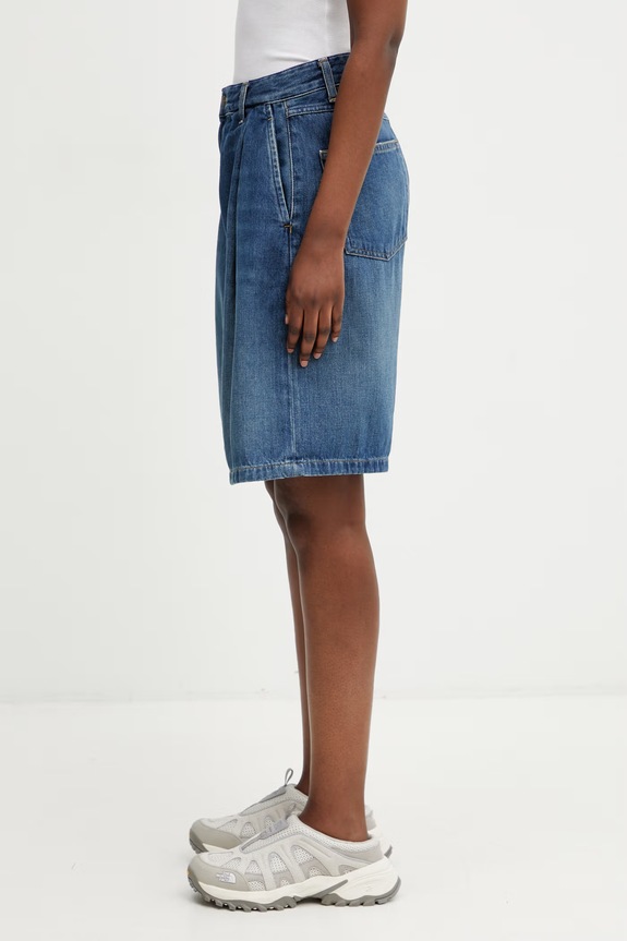 Carhartt WIP W' Alta Short szorty jeansowe damskie I033345.014L niebieski SS26