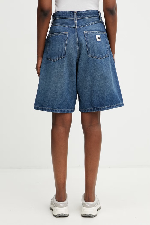 Odzież Carhartt WIP W' Alta Short szorty jeansowe damskie I033345.014L niebieski