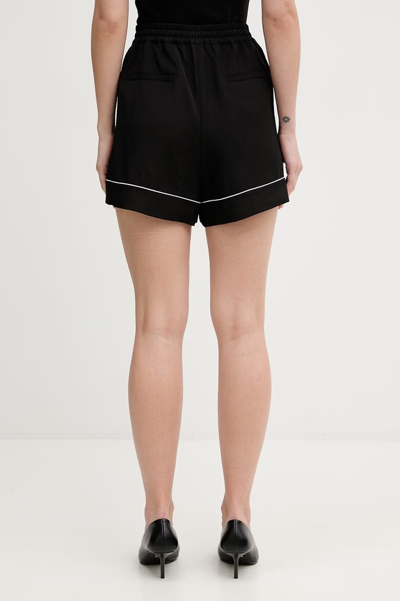 Clothing Sportmax Spxcrespo shorts viscose Women's 2612141032600 black