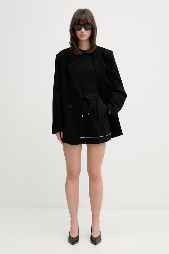 Sportmax Spxcrespo shorts viscose Women's 2612141032600 black