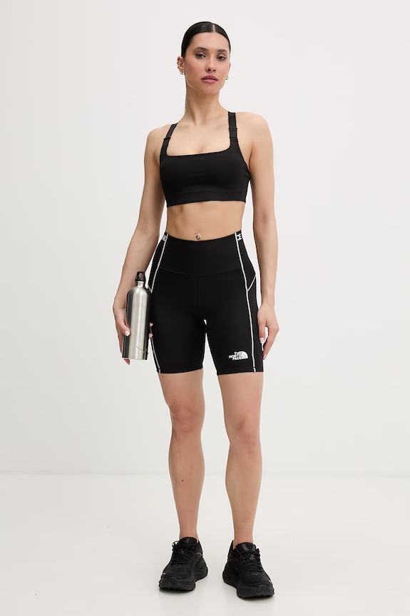 The North Face pantaloni scurți sport pentru femei CAMBRENA NF0A8G1FJK31 negru SS26