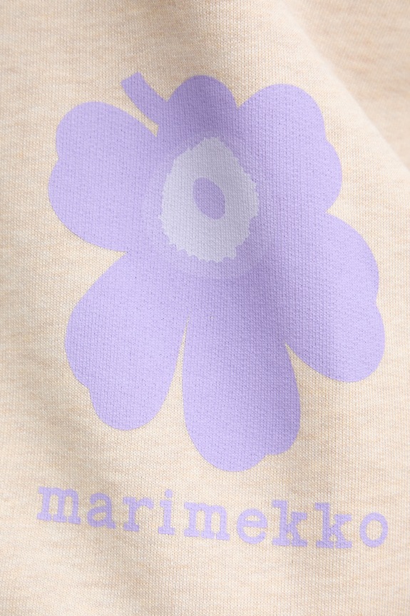 Marimekko teplákové šortky dámske bavlnené béžová 095470