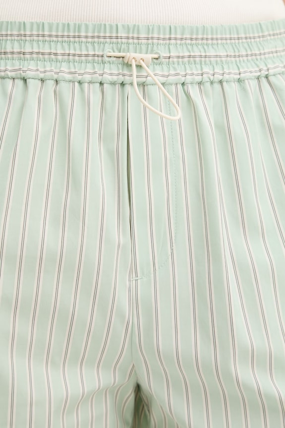 rag & bone pantaloni scurți pentru femei, din bumbac Marvin verde RAD326S9MCO