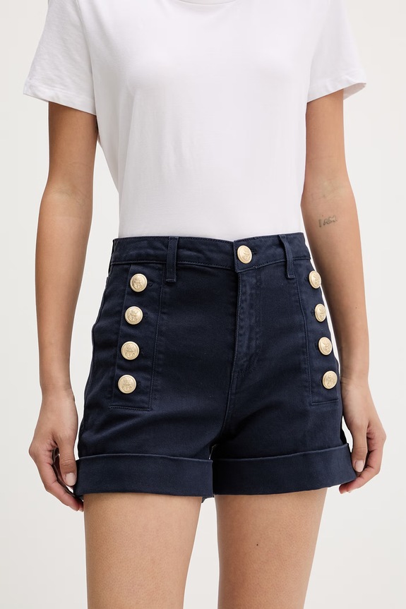 ViCOLO szorty damskie jeansowe granatowy DAB5042
