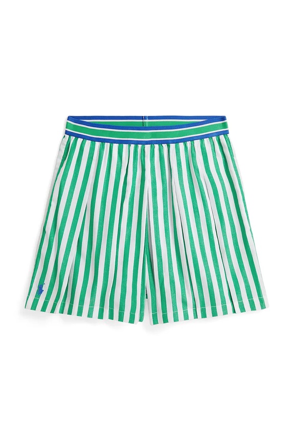 Polo Ralph Lauren pantaloni scurți din bumbac pentru copii 313A95904001 verde SS26