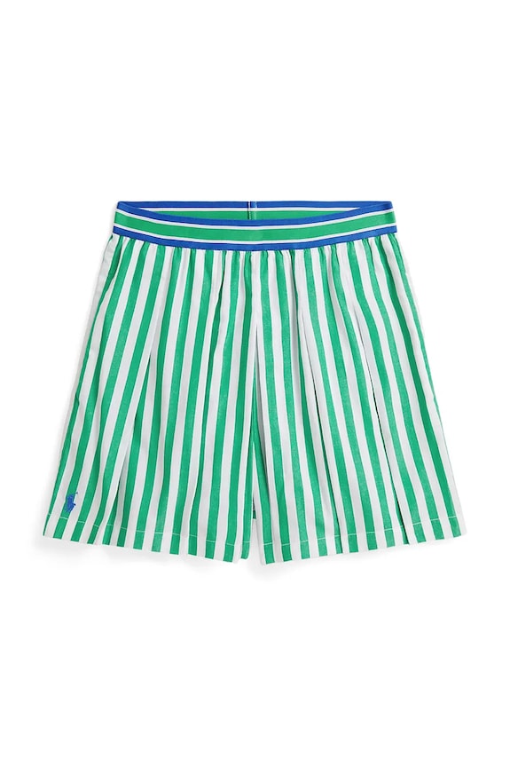 Polo Ralph Lauren pantaloni scurți din bumbac pentru copii 313A95904001 verde SS26