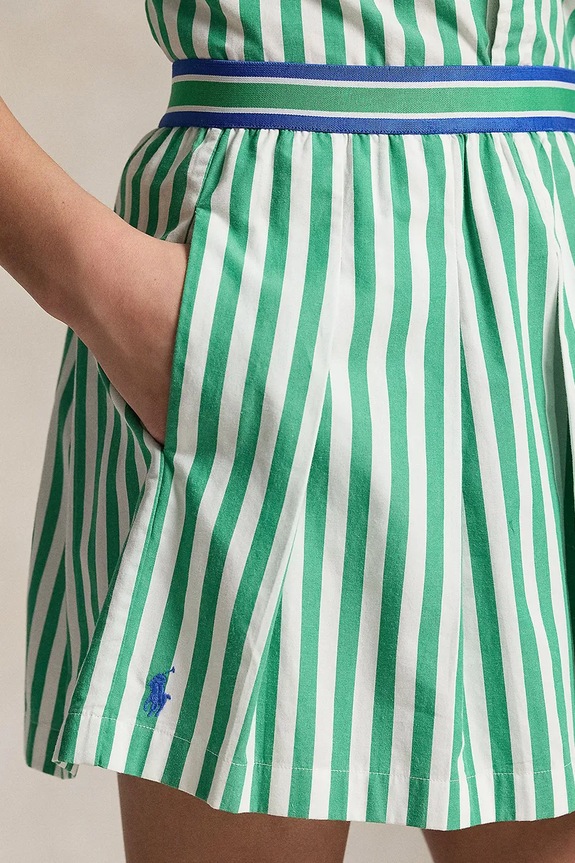 Polo Ralph Lauren pantaloni scurți din bumbac pentru copii 313A95904001 verde