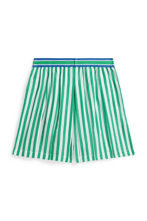 Fete Polo Ralph Lauren pantaloni scurți din bumbac pentru copii 313A95904001 verde